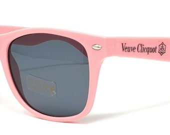 2 x VC Rosa Kunststoff Party Wayfarer Sonnenbrille Neu