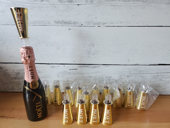 Tot regiment Woedend Moet & Chandon Champagne Gold Mini Sippers for 187ml Mini - Etsy