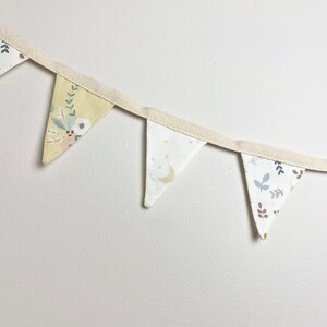 Nursery bunting, boho nursery decor, new baby gift, baby shower gift idea