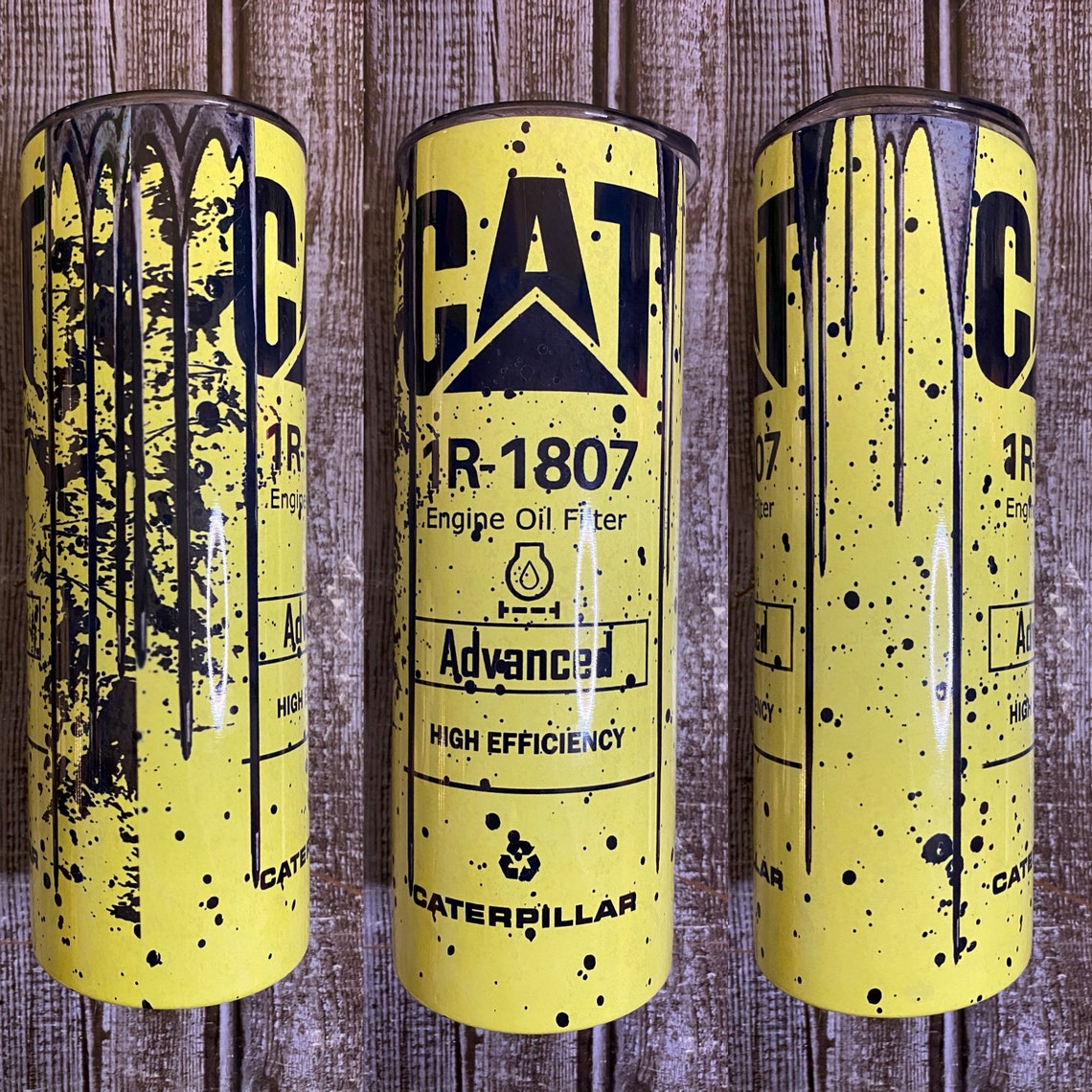 Cat Oil Filter 20oz Tumbler Etsy