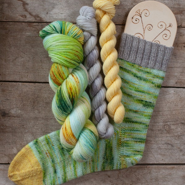 PRIMAVERA - MerinoSockSet 140g handgefärbt