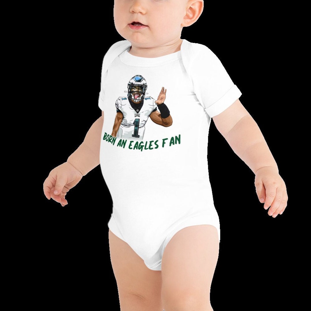 Eagles Jalen Hurts Baby Onesie Philadelphia Eagles Bodysuit Etsy