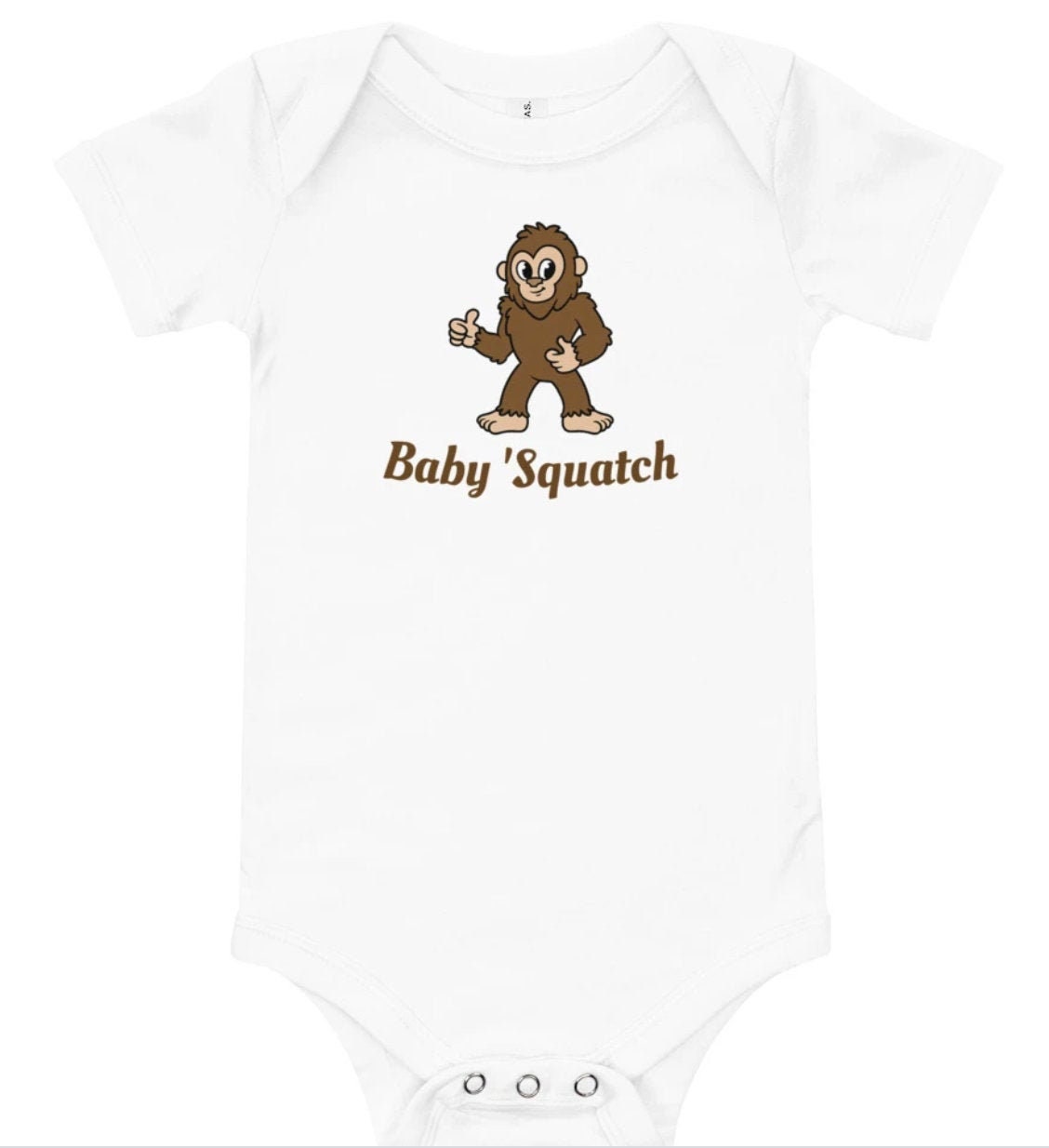 505490934 CafePress Little Sasquatch/Bigfoot Baby Hat 