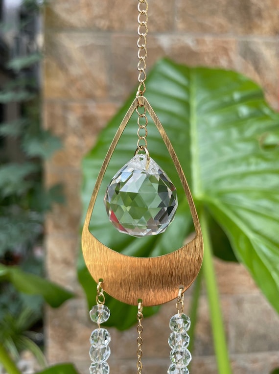 Lot De 3 Attrape-Soleil En Cristal 12,7 Cm - Prismes Arc-en-Ciel, Crochets Inclus - Déco Fenêtre, Jardin - 8