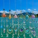 Sun catcher/ Crystal suncatcher/ hanging crystal/ Aurora gemstone suncatcher/ crystal prism/ Rainbow maker/ Boho decor/ Holiday Gift 4 women 