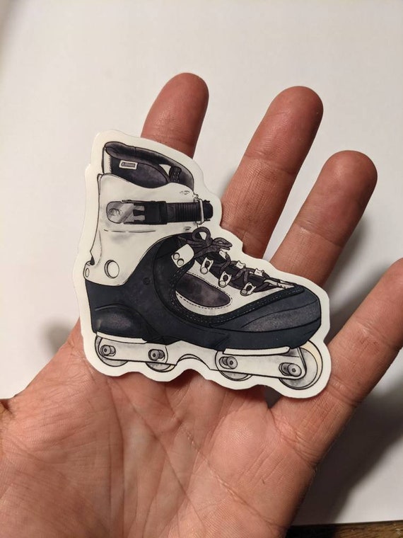 Vinny Minton Salomon Skates Rollerblade Sticker - Etsy Israel