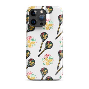 Ryska Khokhloma skedar iPhone-skal