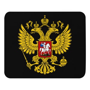 Russian Federation Coat of Arms Mouse Pad
