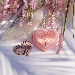 Rattan Heart | Wicker Heart | Embossed Weave Heart | Rattan Earring Findings | Wicker Earring Findings | Polymer Clay Cutter