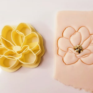 Polymer Clay Cutters Magnolia Flower Floral Botanical | www.ClayBlossoms.art