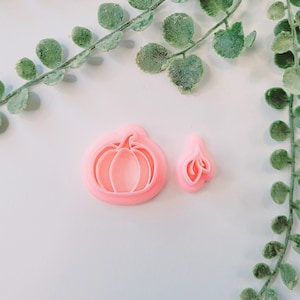 Pumpkin Clay Cutter | Halloween Pumpkin Clay Cutter | Halloween Clay Cutters | Polymer Clay Cutter