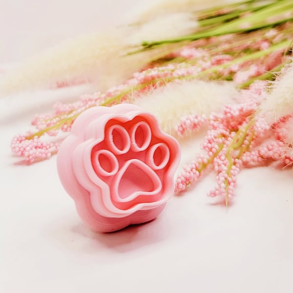 Paw Print Cutter | Dog Paw | Cat Paw | Polymer Clay Cutters | Clay Cutters | Clay Tools