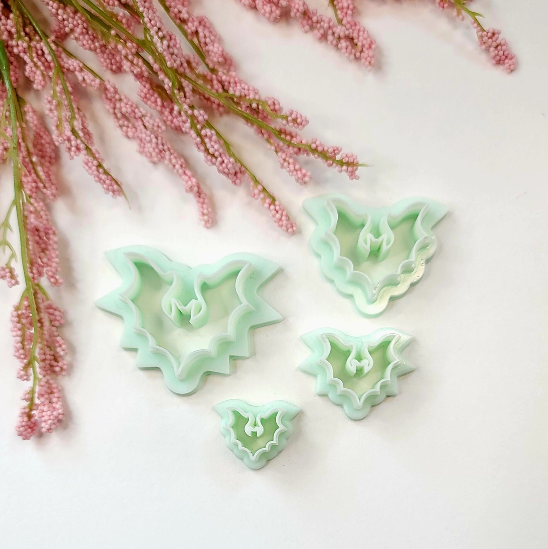 Bat Cutter Halloween Bat Clay Cutters • Bat #2 Clay Cutter • Bat Cutter ...