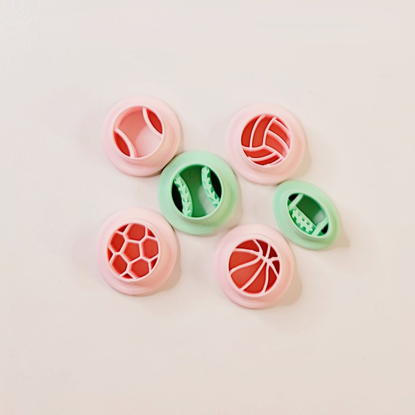 Sports Balls Cutter Set Football Cutter Baseball Cutter Etsy