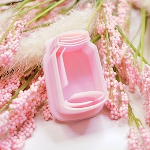 Polymer Clay Cutters Mason Jar  | 7 Sizes | www.ClayBlossoms.art