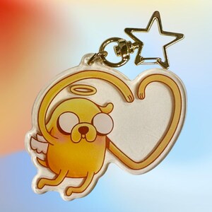 Jake the Angel Keychain - Adventure Time Keychain - Etsy