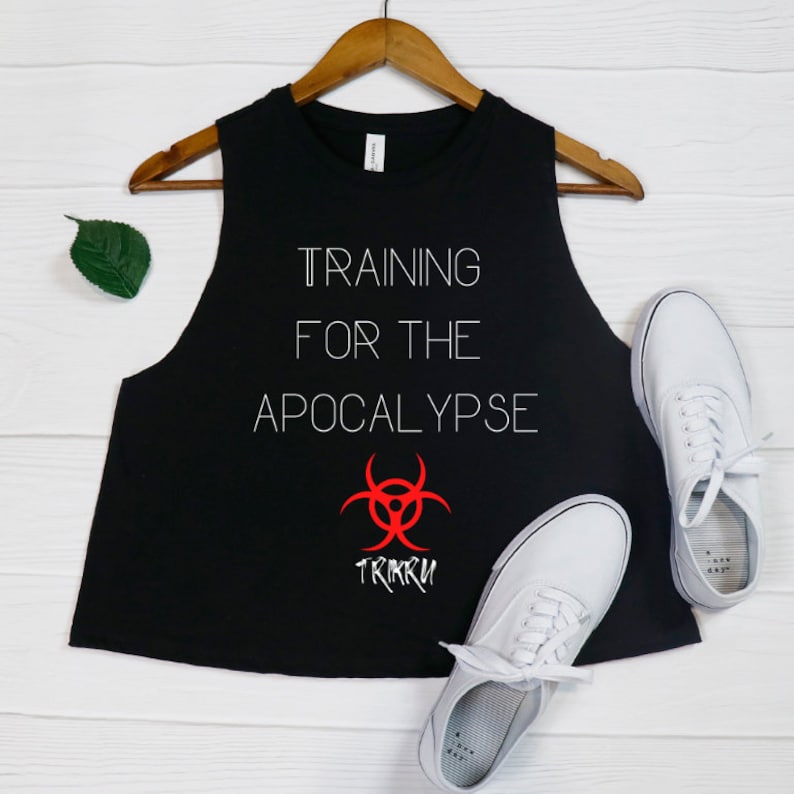 Training for the Apocalypse Trikru The 100 Cropped Tank