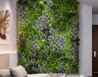 Artificial Plant Wall - Vineyard - Green Wall Indoor - Plant Vertical Garden - Wall Covering - Wall Panelling - Accent Wall - Plants
