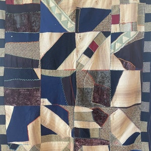 Crazy Quilt Top - Antique Crazy Quilt - Project Quilt