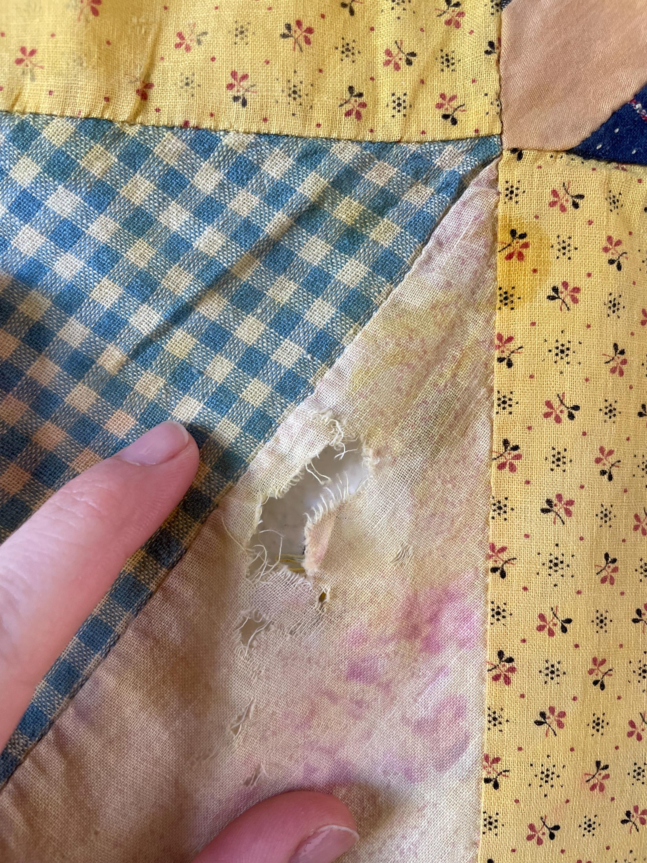 Hand Stitched String Quilt Top: (59 X 80 Inches) - Etsy