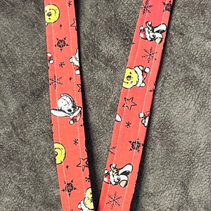Christmas Themed lanyard.