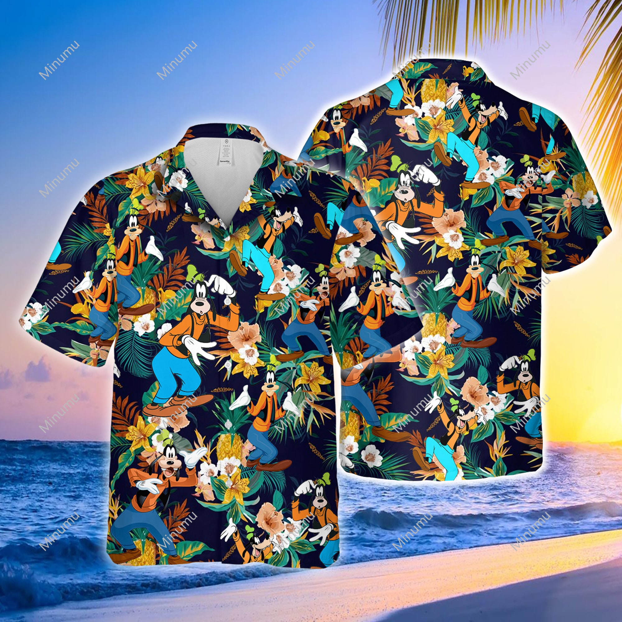 Goofy Disney Hawaiian Shirt Goofy Disney Hawaiian Shirt