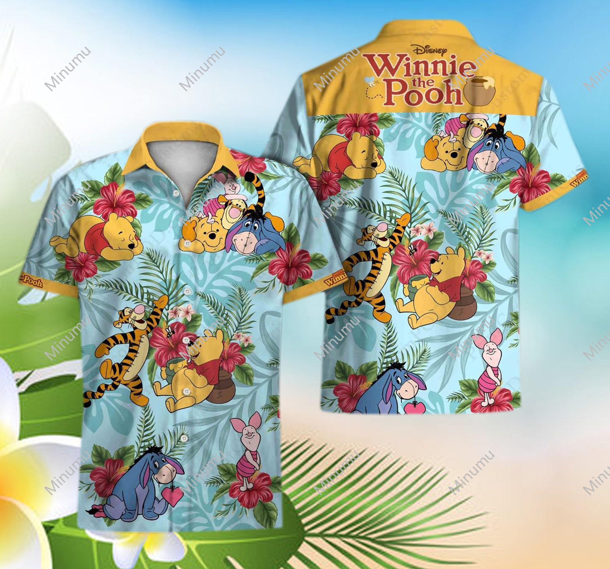Disney Winnie The Pooh Hawaiian Shirts Disney Winnie The Pooh Hawaiian Shirts