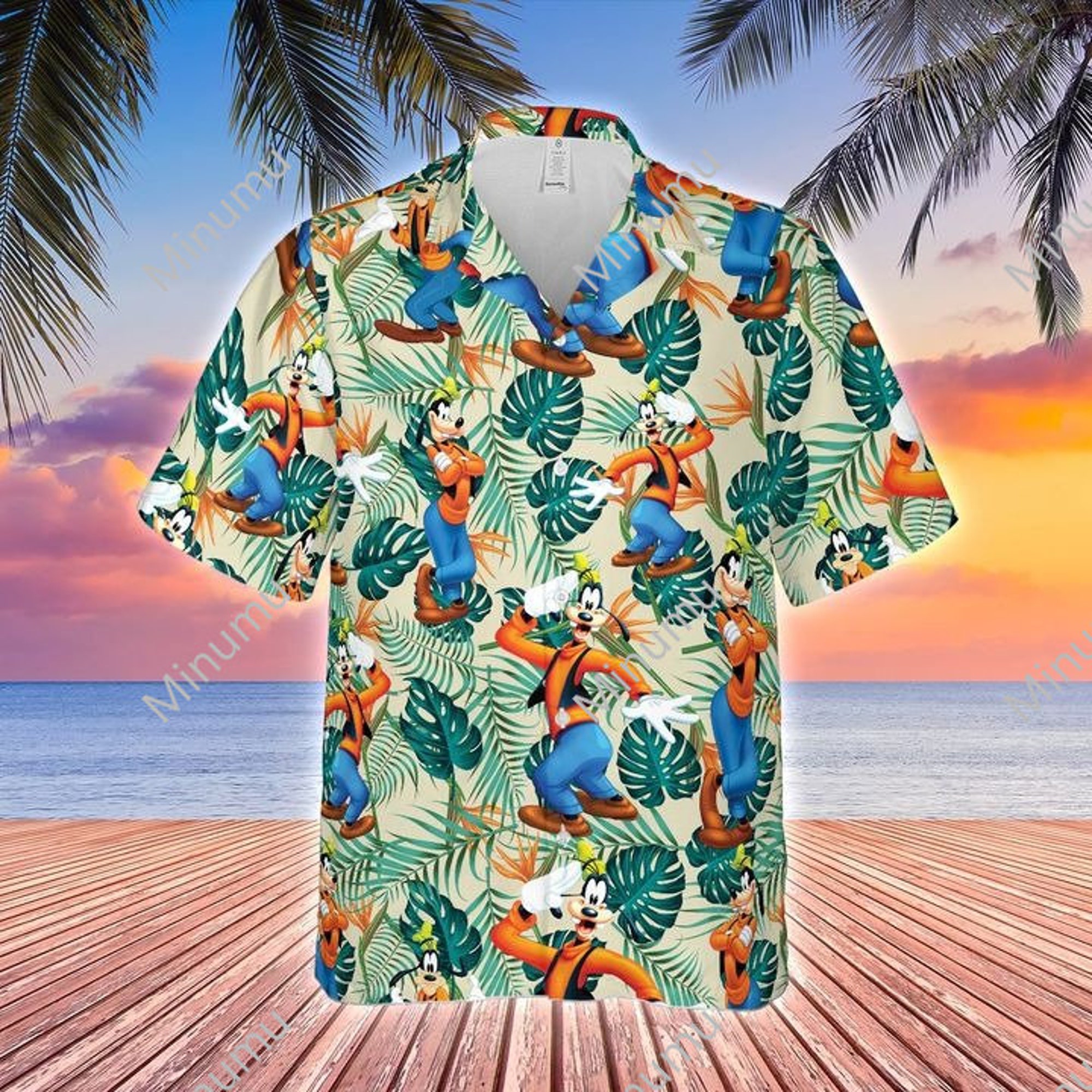 Disney Goofy Hawaiian Shirt Disney Goofy Hawaiian Shirt