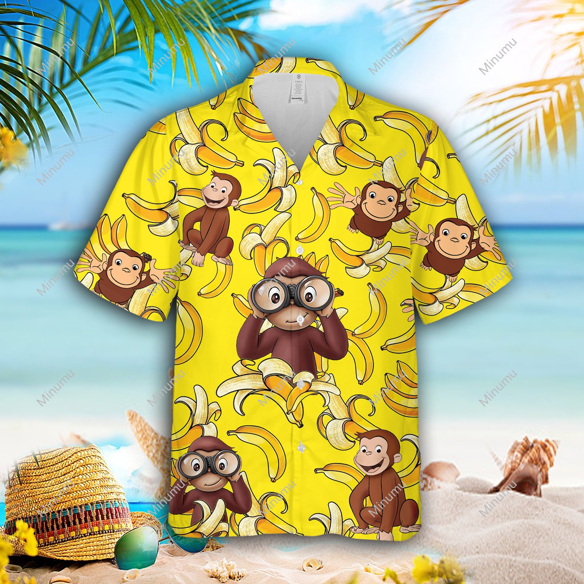 Discover Curious George Hawaiian Shirt