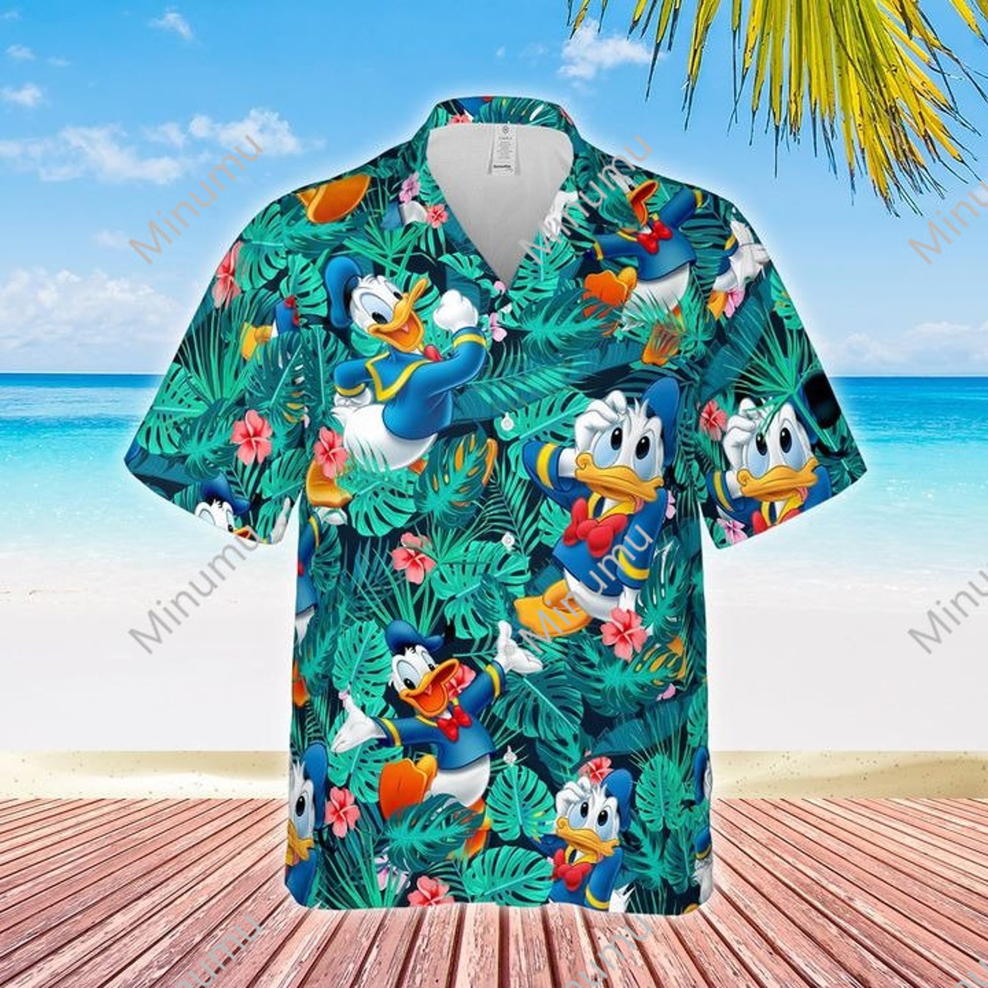 Disney Donald Ente Aloha Hawaiian Shirt Disney Donald Ente Aloha Hawaiian Shirt