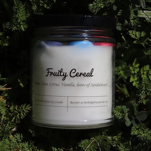 Fruity Cereal Candle