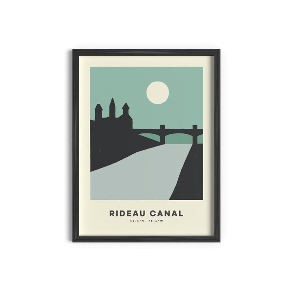 Rideau Canal Print