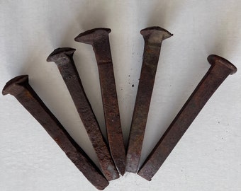 Railroad Spikes - bundle of 5