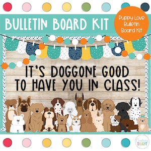 Puppy Love- Puppy Bulletin Board Kit