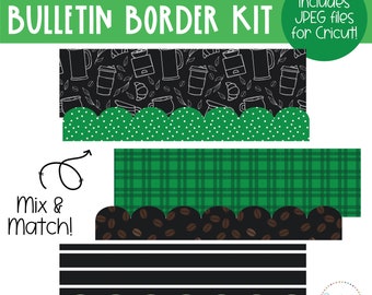 Coffee House - Coffee- Back to School Bulletin Board Borders