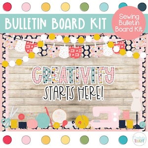 Sew Much Fun - Home Economics Bulletin Board Kit