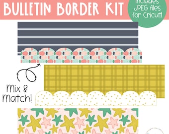 Seaside - Sea Turtles - Summer - Bulletin Board Borders