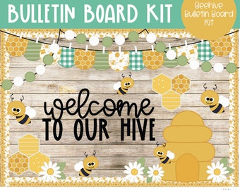 Welcome to our Hive- Bee Kind- Back to School Bulletin Board