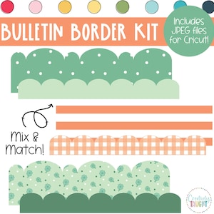 Irish Greens - St. Patrick’s Day - March Bulletin Board Borders