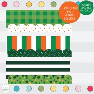 Luck o the Irish- St. Patrick’s Day- Bulletin Board Borders