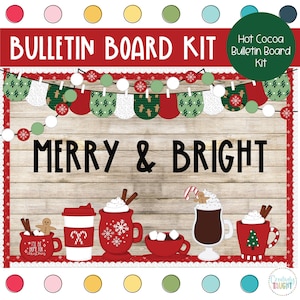 Hot Cocoa - Christmas - December Bulletin Board Kit