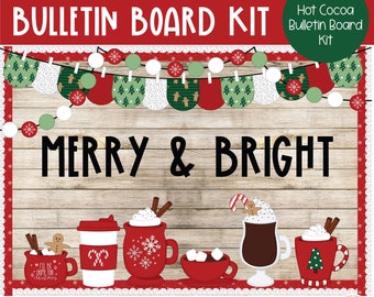 Hot Cocoa - Christmas - December Bulletin Board Kit
