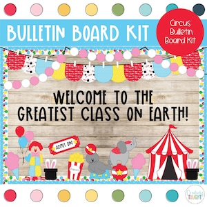 Circus - Carnival Classroom Theme Bulletin Board Kit