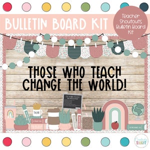 Teacher Appreciation Bulletin Board Kit