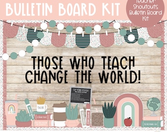 Teacher Appreciation Bulletin Board Kit