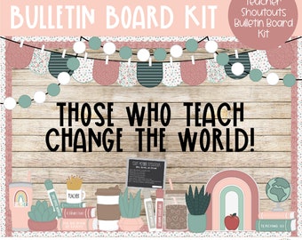 Teacher Appreciation Bulletin Board Kit