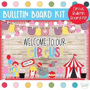 Circus - Carnival Classroom Theme Bulletin Board Kit