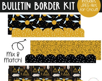 Wizard Bulletin Board Borders