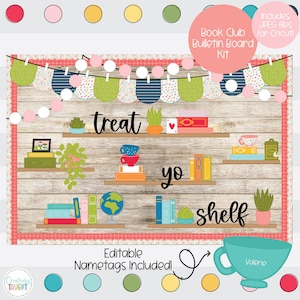 Book Club - Bibliothek Pinnwand Kit