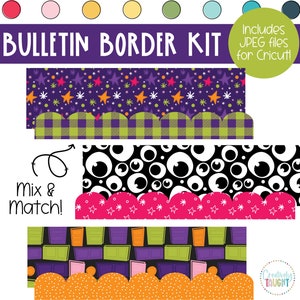 Monster Mash - Halloween Bulletin Board Borders